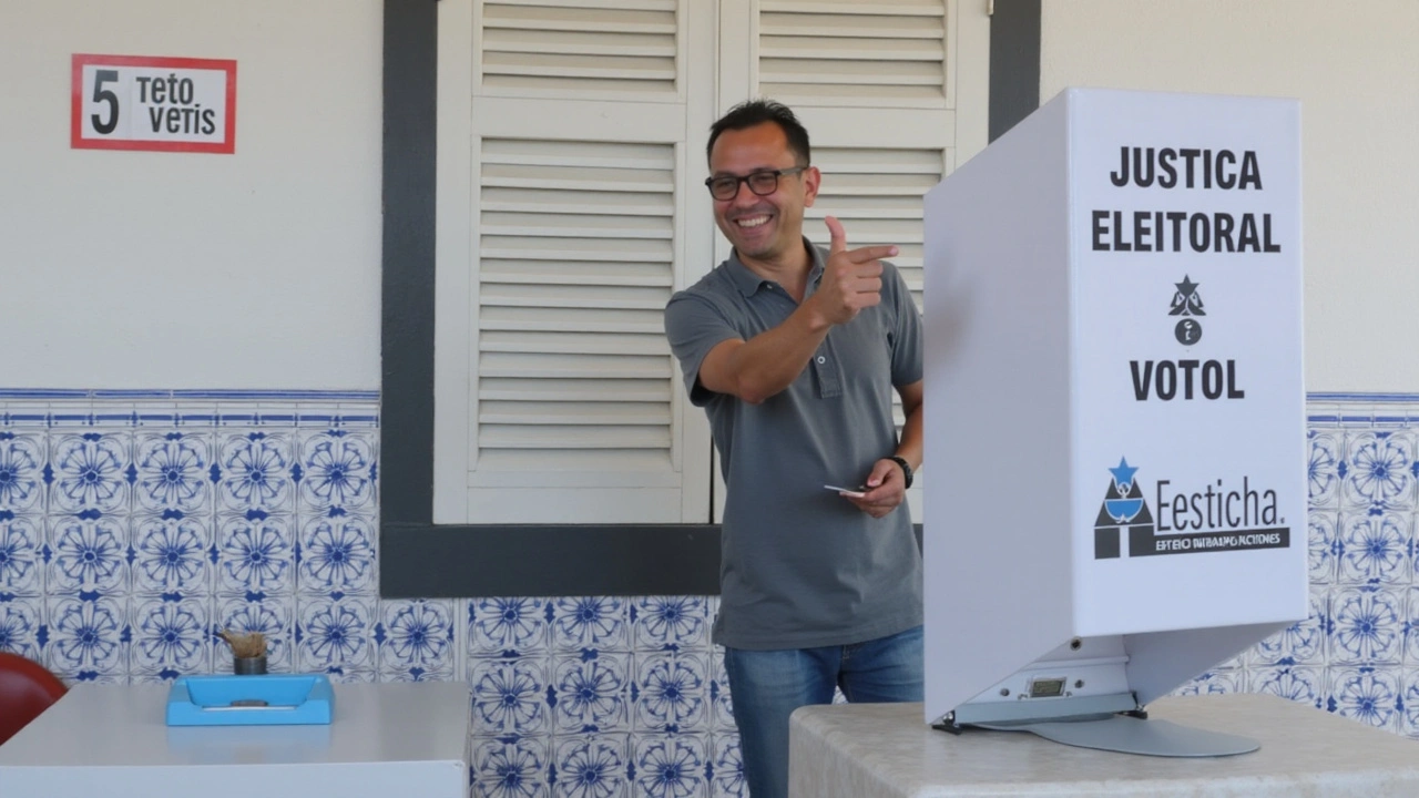 Eduardo Paes Demonstra Otimismo Votando na Zona Sul em Busca de Vitória no Primeiro Turno