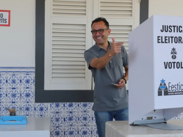 Eduardo Paes Demonstra Otimismo Votando na Zona Sul em Busca de Vitória no Primeiro Turno