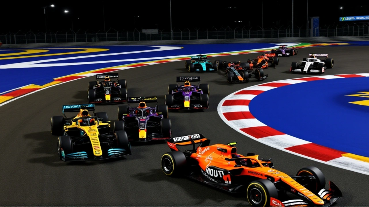 George Russell vence GP de Singapura 2025 e McLaren leva título de construtores