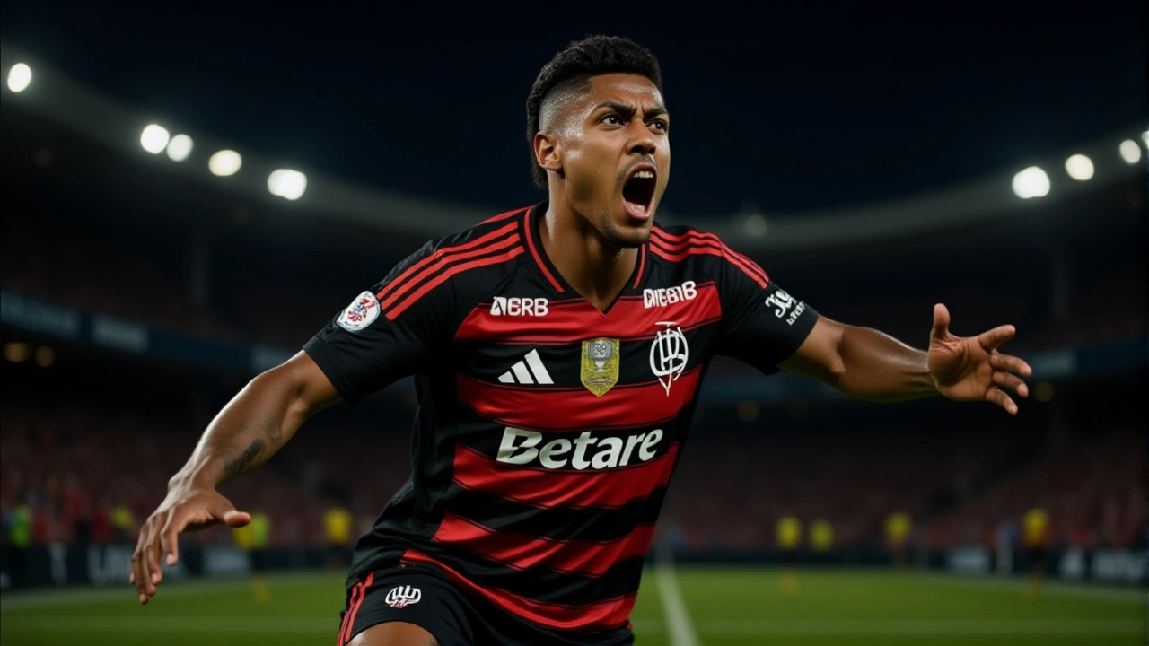 Bruno Henrique faz dois e Flamengo dorme na ponta do Brasileirão 2025